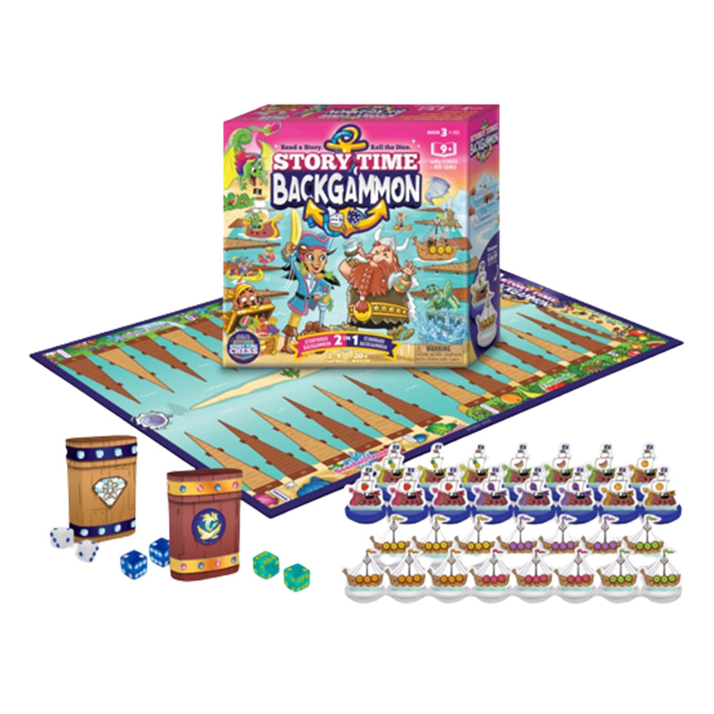 Story Time Backgammon - Board Games - 2