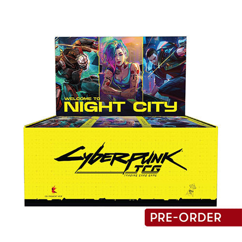 Cyberpunk TCG Welcome to Night City Booster Box - Trading Card Games