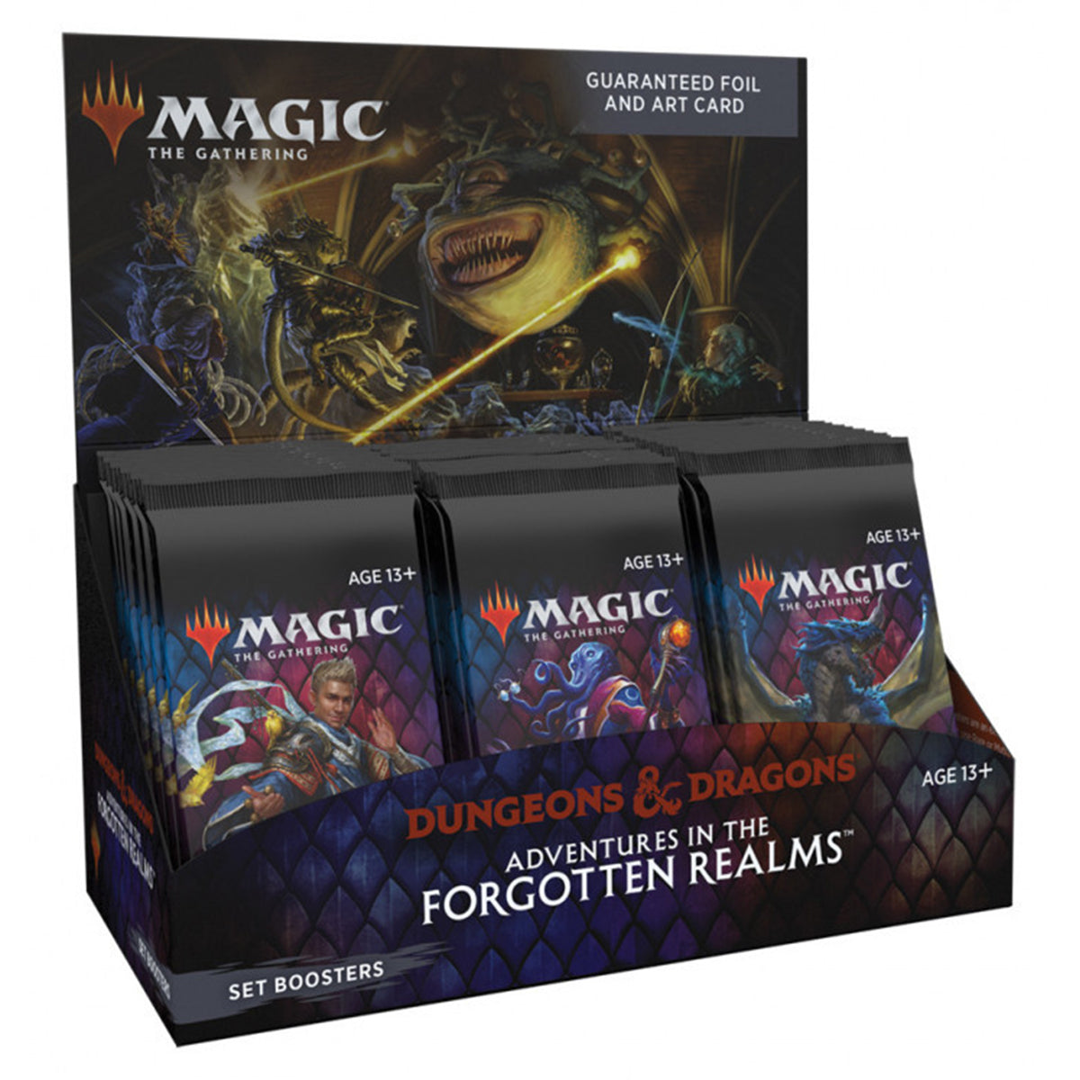 Magic Dungeons & Dragons Adventures in the Forgotten Realms Set Booster Box MTG D&D - Trading Card Games