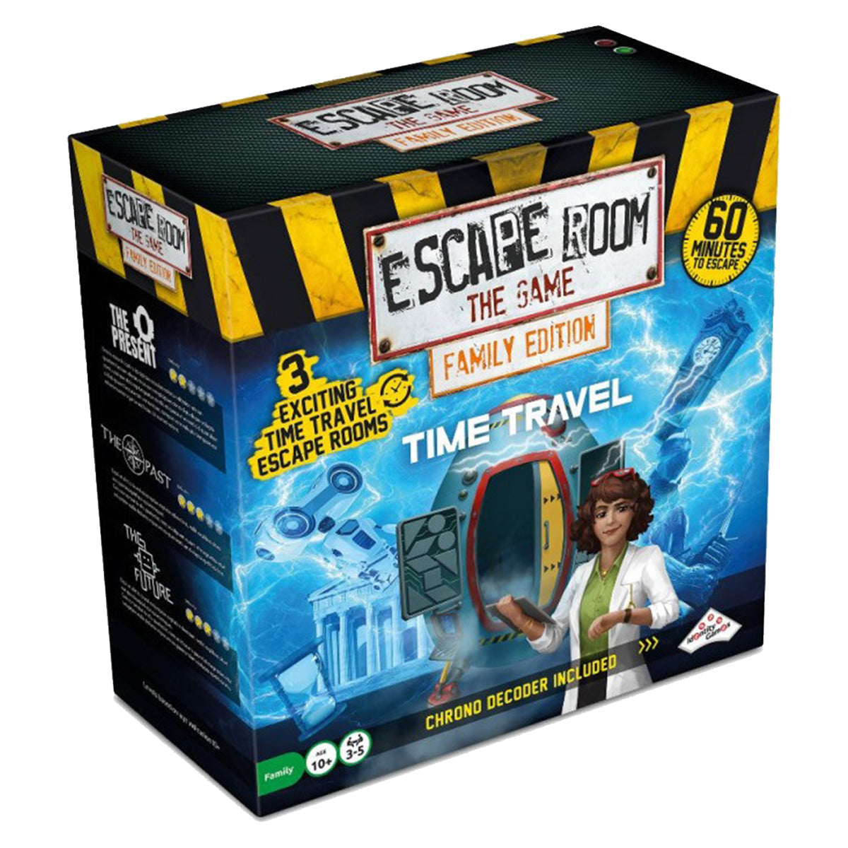 Escape Room the Game Family Time Travel - Board Games