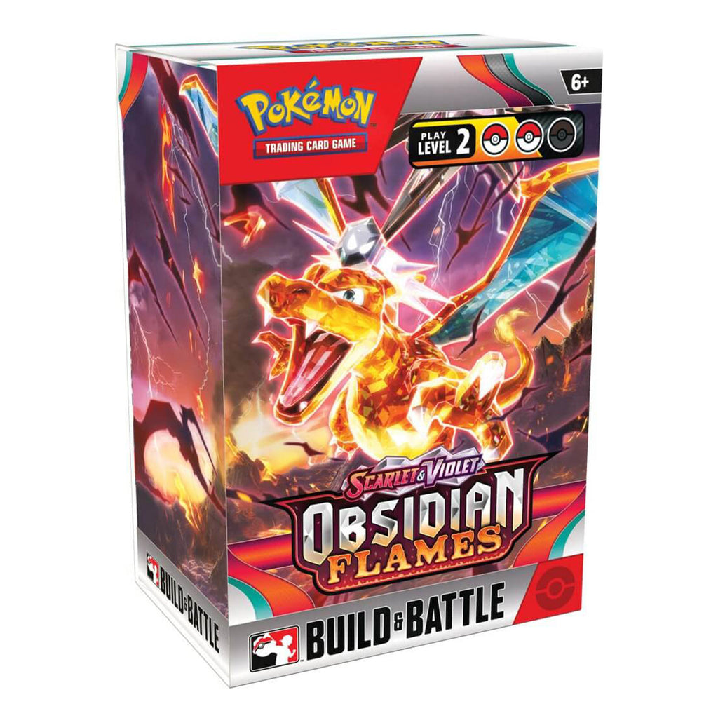 Scarlet & Violet Obsidian Flames - Build & Battle Box POKEMON TCG - Trading Card Games