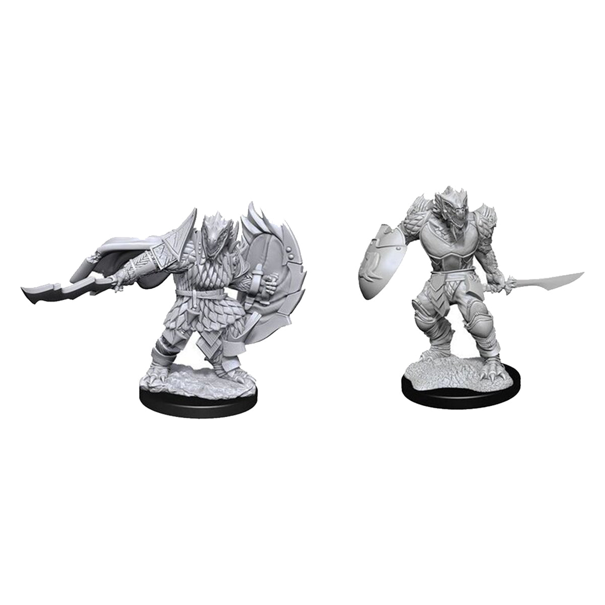 D&D Nolzurs Marvelous Unpainted Miniatures Dragonborn Fighter Male - Miniatures