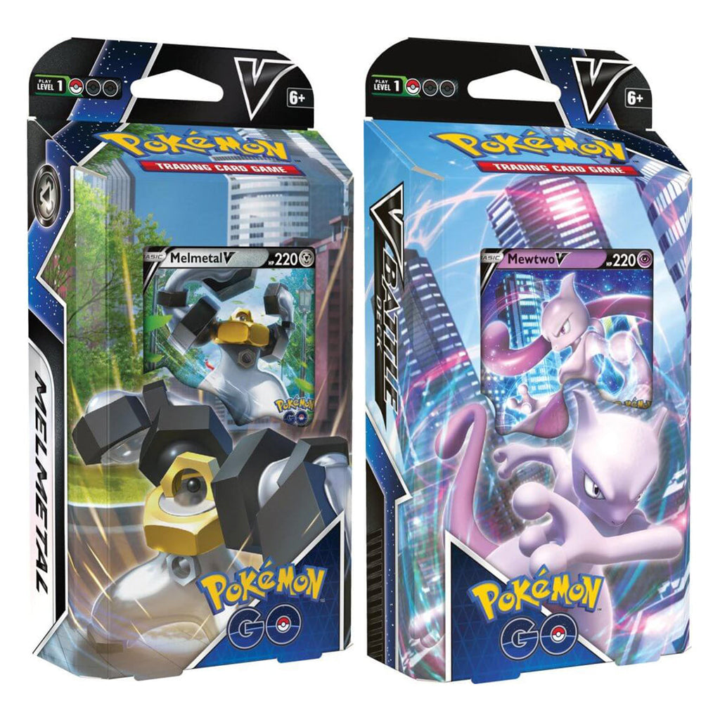 V Battle Decks Mewtwo V & Melmetal V (Pair) POKEMON GO TCG - Trading Card Games