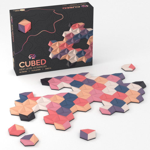 CUBED Next Level Dominoes - Board Games - 2