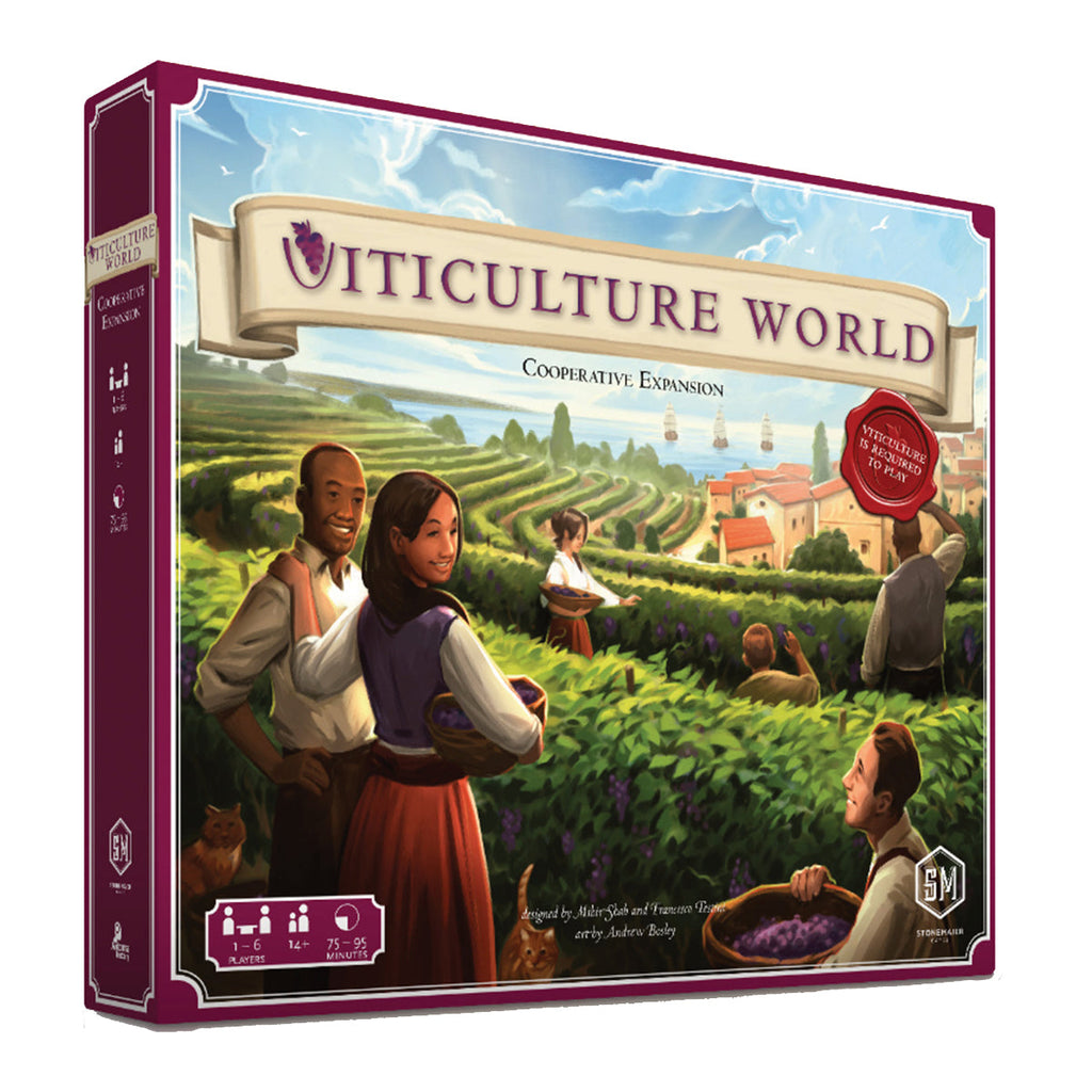 Viticulture World Cooperative Expansion - Board Games