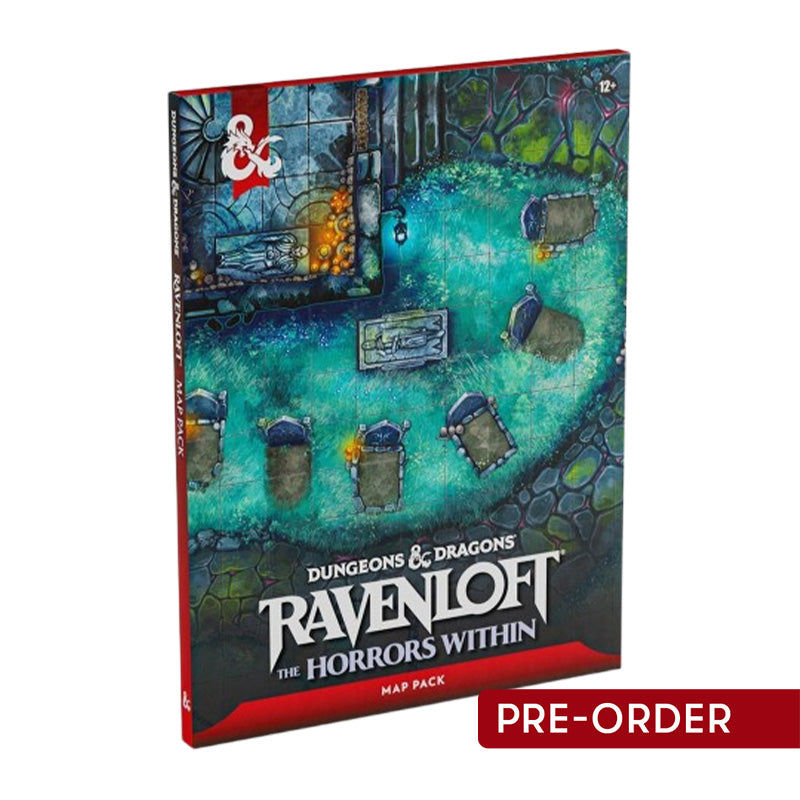 D&D Dungeons & Dragons Ravenloft the Horrors Within Map Pack - Role Playing Games