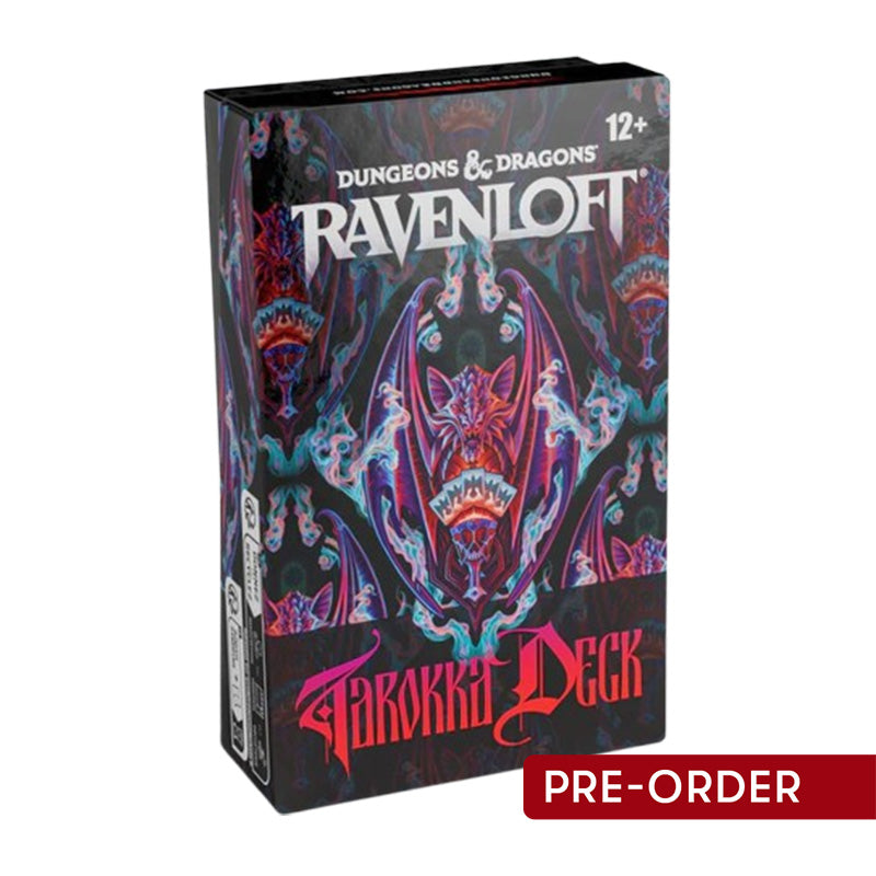 D&D Dungeons & Dragons Ravenloft the Horrors Within Tarokka Deck - Role Playing Games