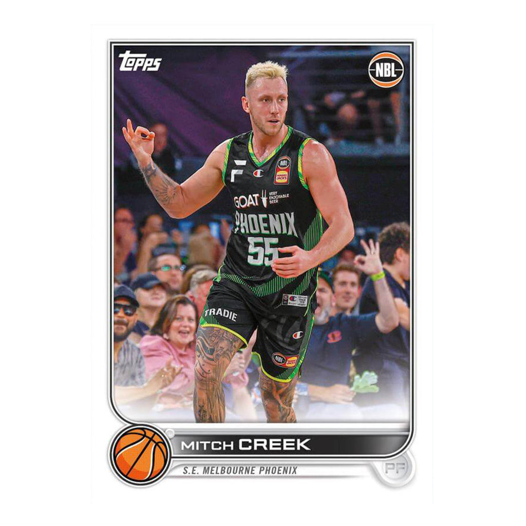 TOPPS 2022-2023 NBL Basketball Cards Box (Display of 20) - Sports Cards - 5