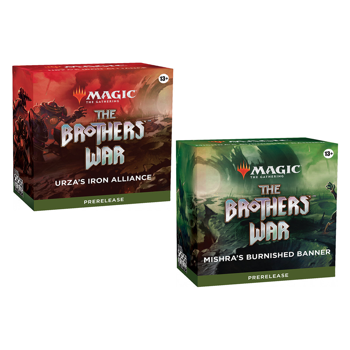Magic the Gathering The Brothers War Prerelease Packs (Pair) - Trading Card Games