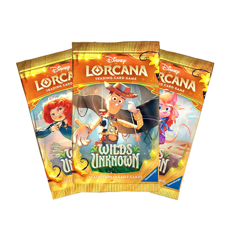 Disney Lorcana TCG Series 12 Wilds Unknown Single Booster Pack - Trading Card Games - 4
