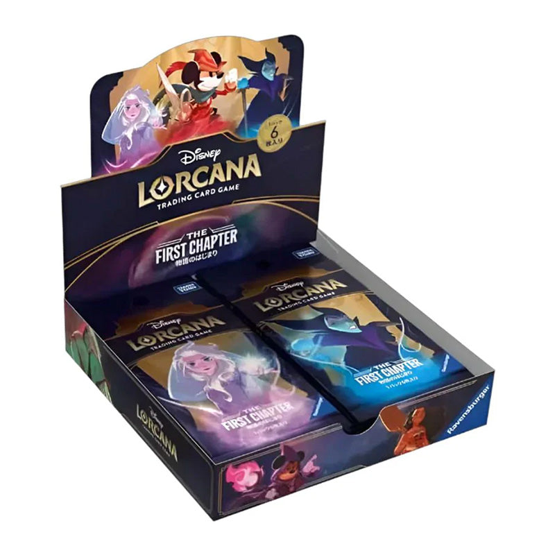 Disney Lorcana TCG The First Chapter Booster Box Japanese - Trading Card Games