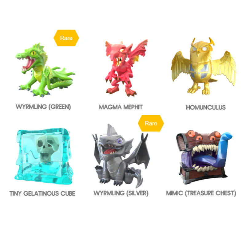 Dungeons & Dragons Questers Creatures (Random Select) - Statues & Figures - 6