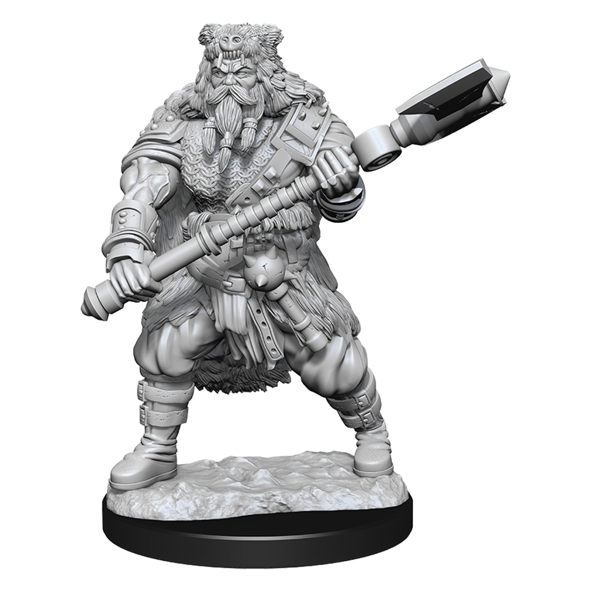 D&D Nolzurs Marvelous Unpainted Miniatures Human Barbarian Male - Miniatures - 2