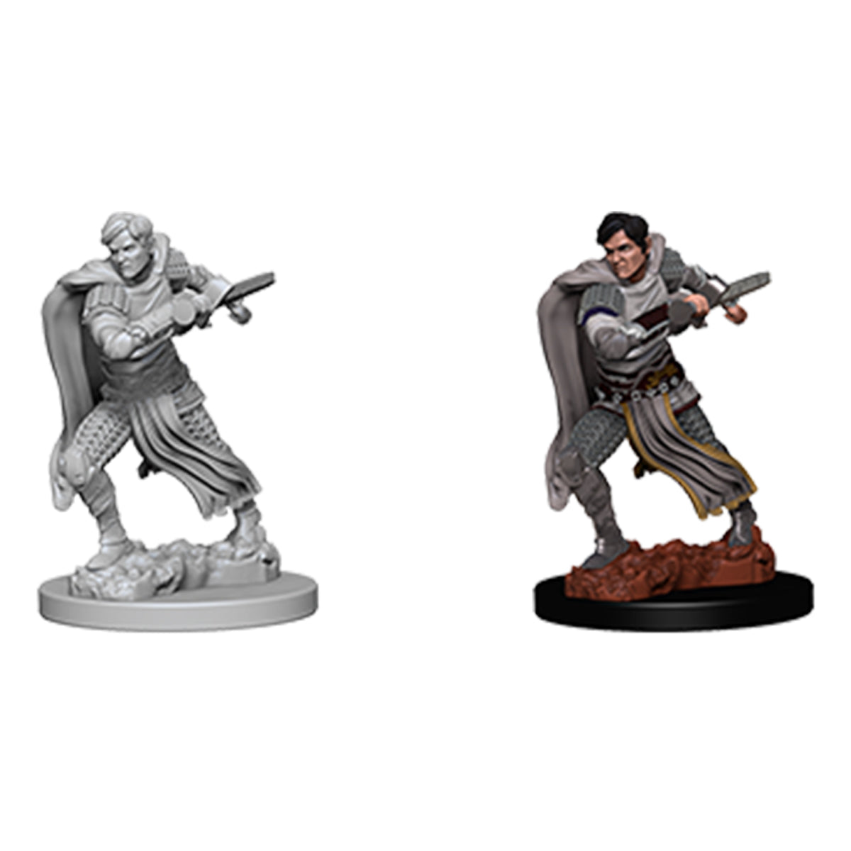 D&D Nolzurs Marvelous Unpainted Miniatures Male Aasimar Fighter - Miniatures - 2