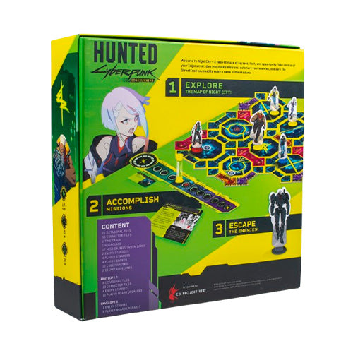 Cyberpunk Edgerunners Hunted - Board Games - 3