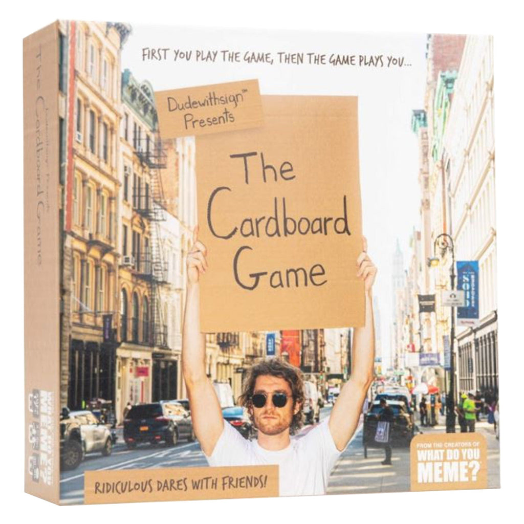 Dudewithsign Presents The Cardboard Game - Board Games