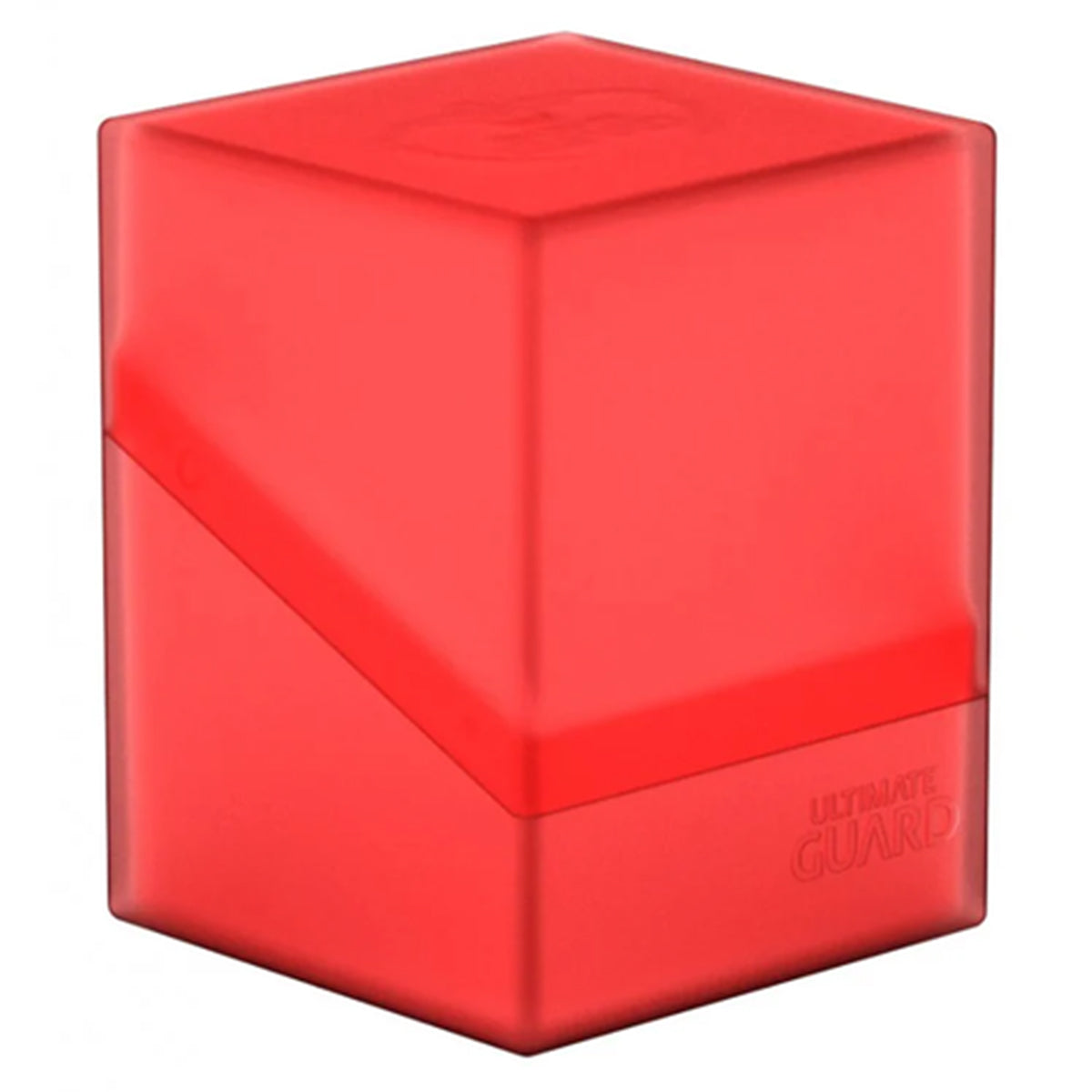 Ultimate Guard Boulder Deck Case 100+ Standard Size Ruby Deck Box - Deck Boxes - 2