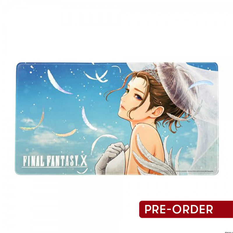 FINAL FANTASY X - PLAYMAT - YUNA (WEDDING DRESS FOIL STAMP VER.) - Playmats