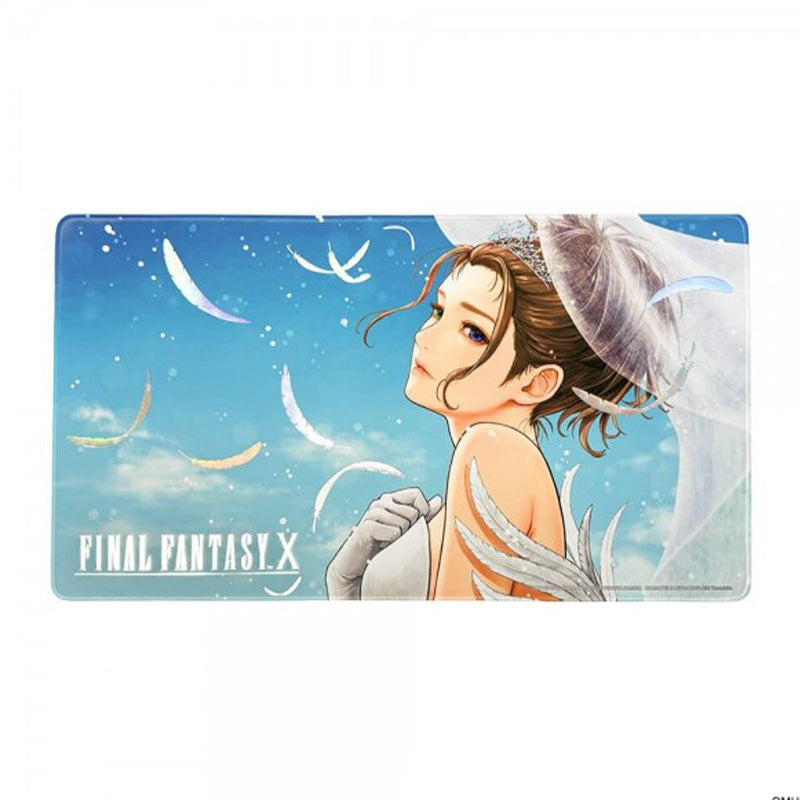 FINAL FANTASY X - PLAYMAT - YUNA (WEDDING DRESS FOIL STAMP VER.) - Playmats - 2