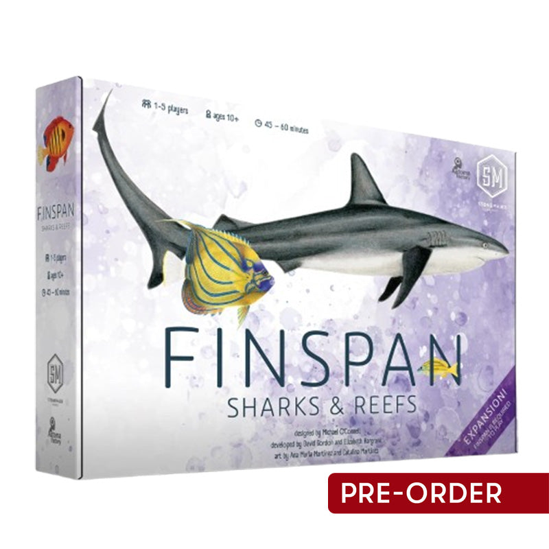 Finspan Sharks & Reefs Expansion - Board Games