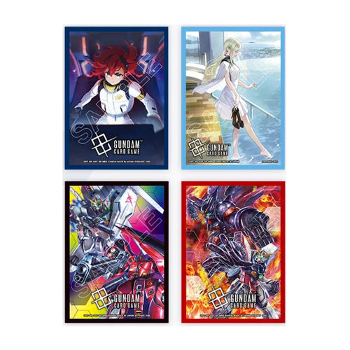 Gundam Card Game Official Sleeves Set 2 (Set of 4) - Sleeves - 2