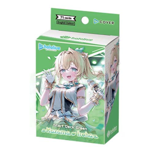 hololive OFFICIAL CARD GAME hSD06e Kazama Iroha Start Deck Green - Trading Card Games