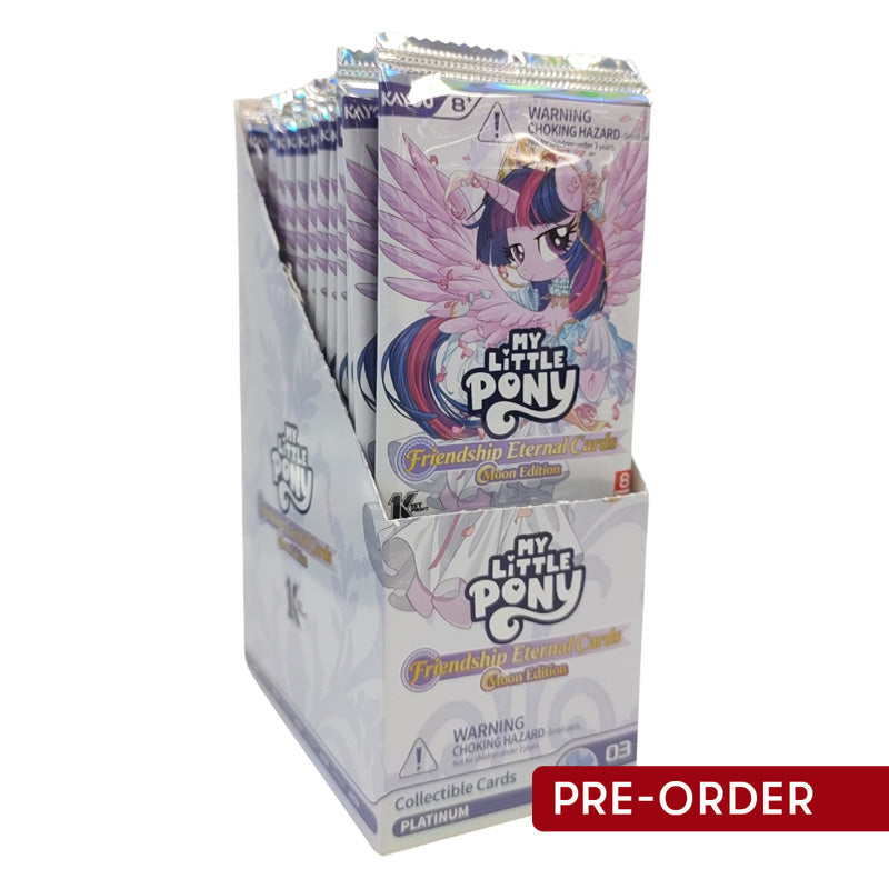 Kayou My Little Pony Friendship Eternal Foil Booster Box Moon Edition - Trading Card Games