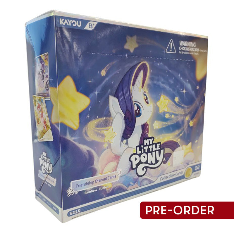 Kayou My Little Pony Friendship Eternal Foil Booster Box Rainbow Edition - Trading Card Games