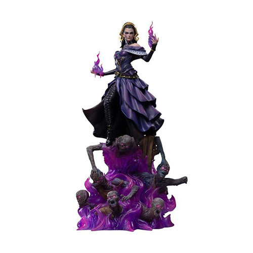 Magic The Gathering - Liliana Vess Deluxe Art 1:10 Scale Statue - Statues & Figures - 2