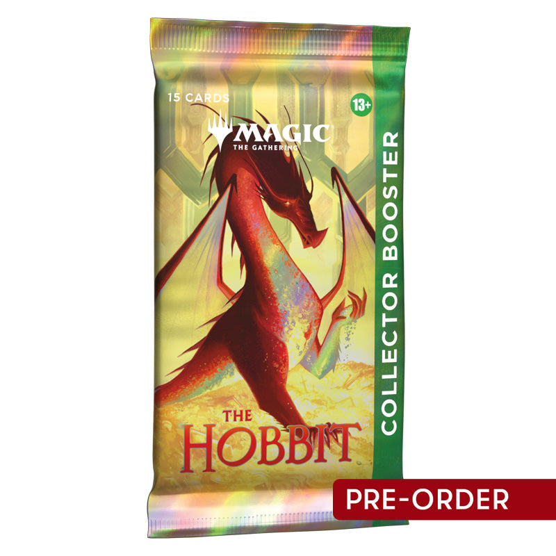 Magic The Hobbit Single Collector Booster Pack - Trading Card Games