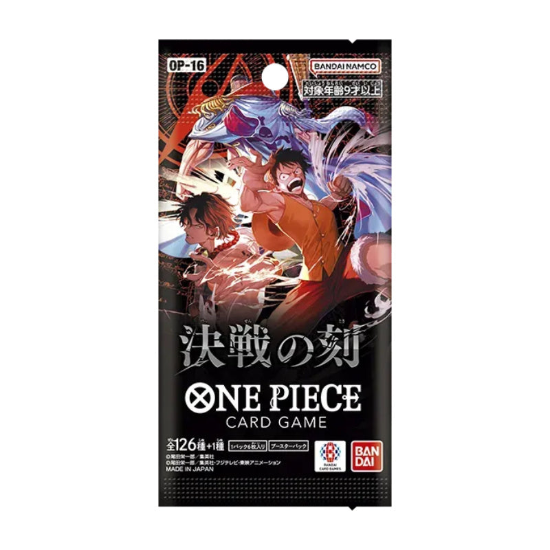 One Piece Card Game OP-16 The Time Of Battle Booster Box Japanese - Trading Card Games - 3