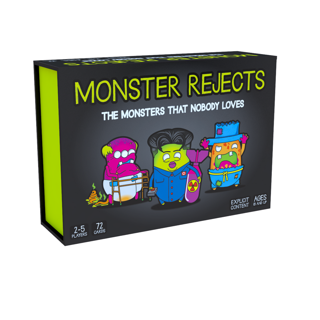 Monster Rejects The Monsters That Nobody Loves - Board Games
