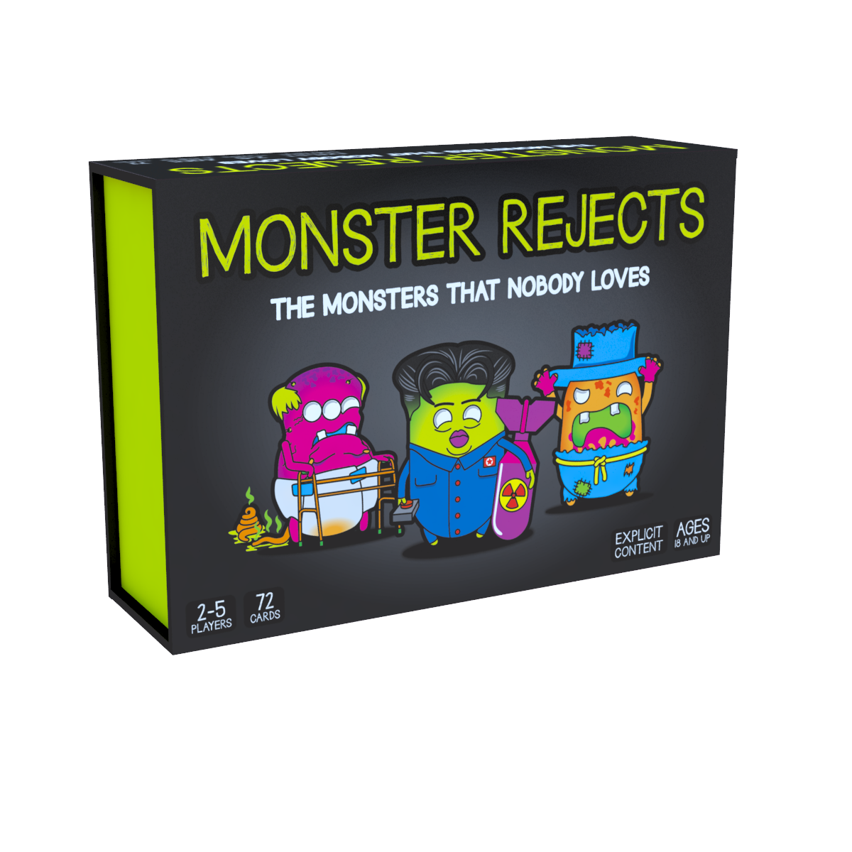 Monster Rejects The Monsters That Nobody Loves - Board Games