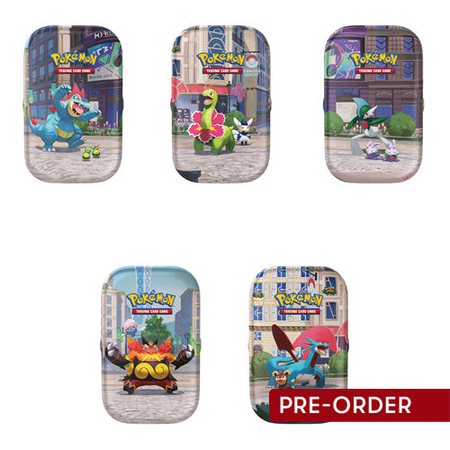 Pokemon TCG Lumiose City Mini Tin (Set of 5) - Trading Card Games