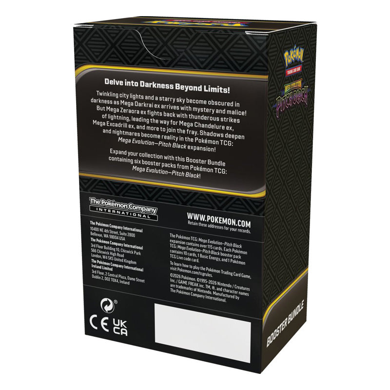 Pokemon TCG Mega Evolution Pitch Black Booster Bundle - Trading Card Games - 3