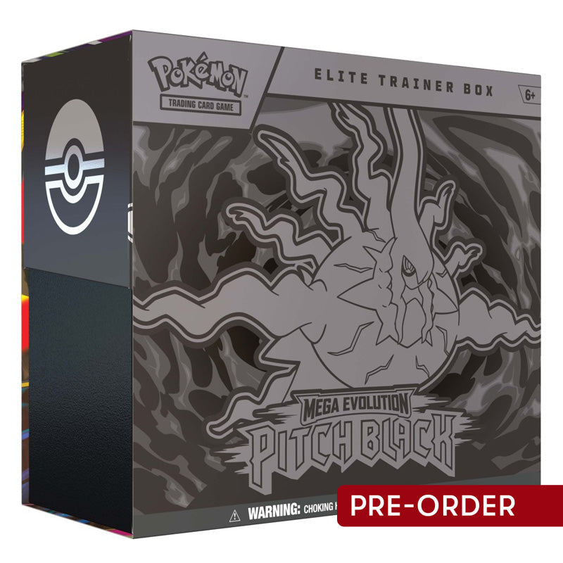Pokemon TCG Mega Evolution Pitch Black Elite Trainer Box - Trading Card Games