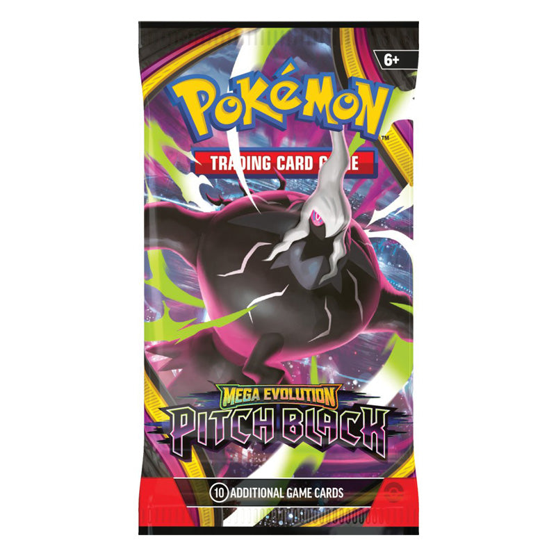Pokemon TCG Mega Evolution Pitch Black Single Booster Pack - Trading Card Games - 4