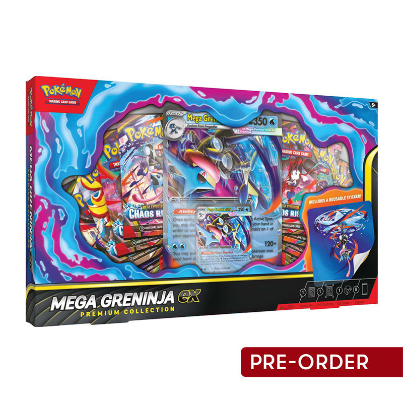 Pokemon TCG Mega Greninja ex Premium Collection - Trading Card Games