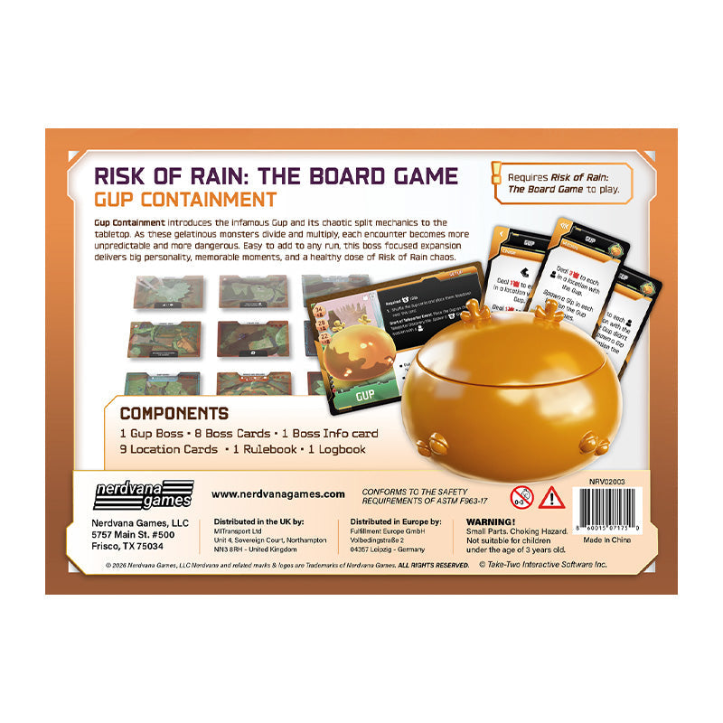 Risk of Rain The Board Game Gup Containment Expansion - Board Games - 4
