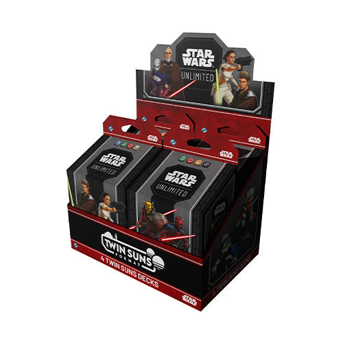 Star Wars Unlimited Twin Suns Deck (Set of 4) - Trading Card Games - 2