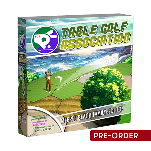 Table Golf Association Meeple Beach Family Edition - Board Games