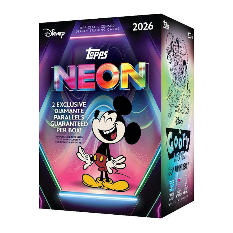 Topps 2026 Disney Neon Value Box - Trading Card Games