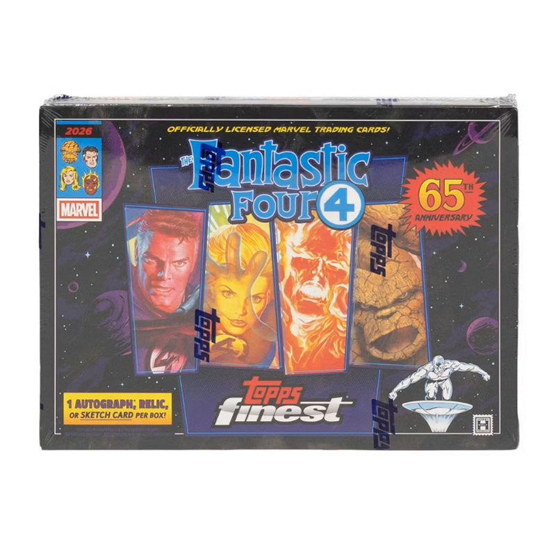 Topps 2026 Fantastic Four 65th Booster Box Set w/ 10 packs - Trading Card Games - 2