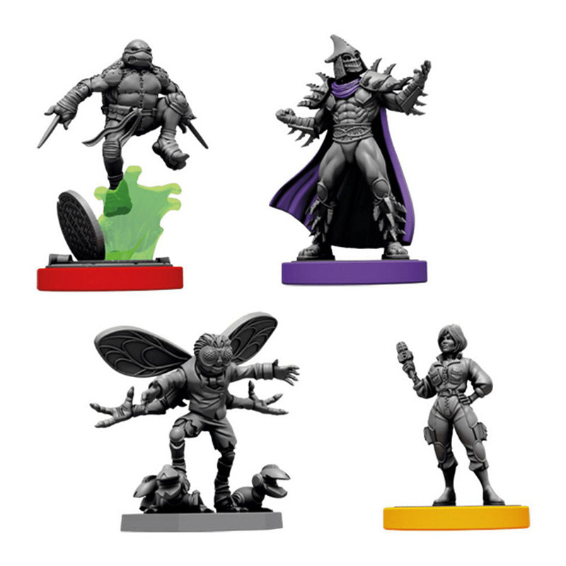 Unmatched Teenage Mutant Ninja Turtles - Extra Toppings Miniature Set - Board Games - 3