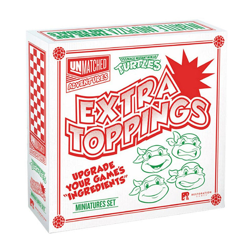 Unmatched Teenage Mutant Ninja Turtles - Extra Toppings Miniature Set - Board Games - 2