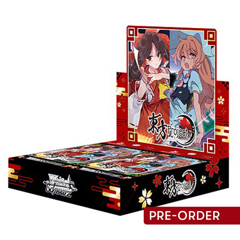 Weiss Schwarz JPN Touhou Project Black and White Lotus Land Booster Box Japanese - Trading Card Games