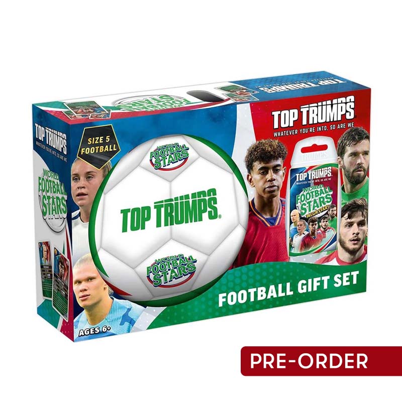 World Football Stars Gift Set Top Trumps - Board Games